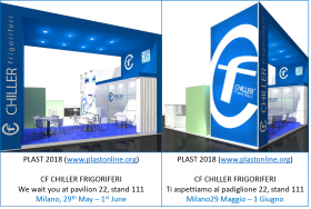 CF CHILLER FRIGORIFERI & PLAST 2018 - Tel. 049 8792774  